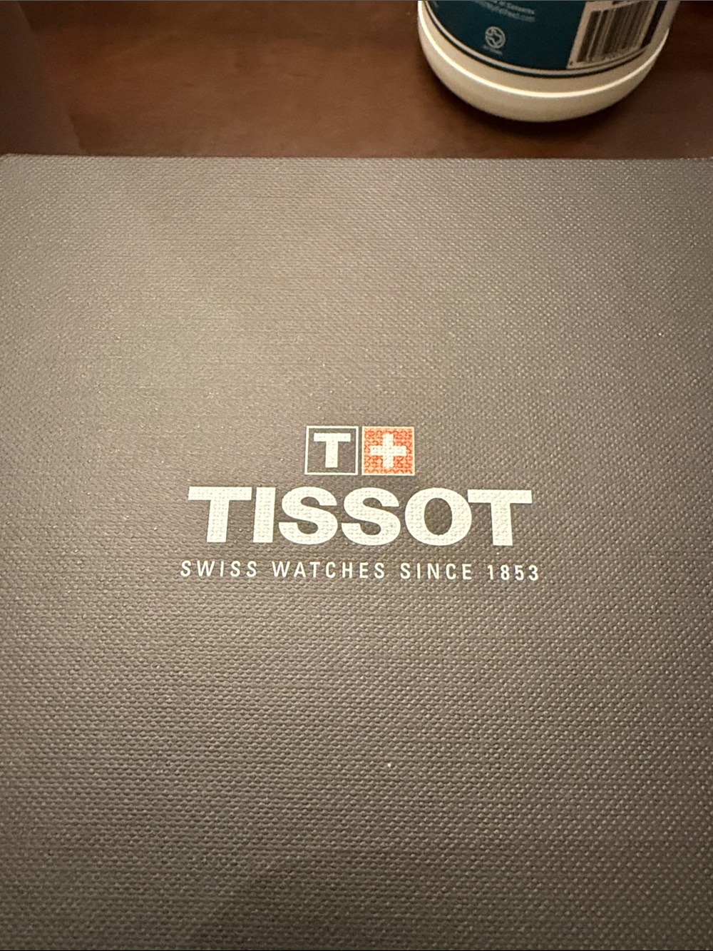 Tissot Watch new w tags and Black Presentation Box with White Logo and Red Cross